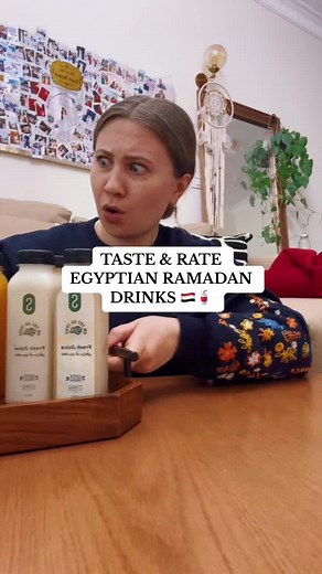 Taste & Rate Egyptian Ramadan Drinks 🇪🇬🥤