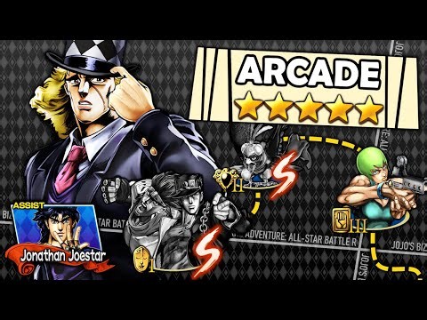 Speedwagon - S RANK ONLY Arcade Mode (5★) - JoJo’s Bizarre Adventure: All-Star Battle R