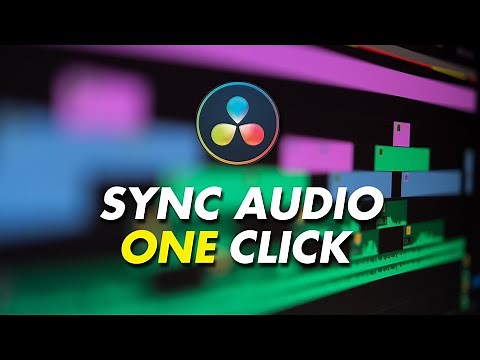 The FASTEST Way to SYNC Audio In DaVinci Resolve 19