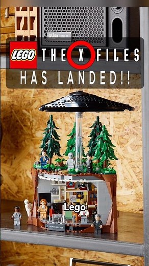 The Truth is Out There! 👽🔦 The $200 LEGO X-Files set! #LEGO #TheXFiles #LEGOIdeas #XFiles