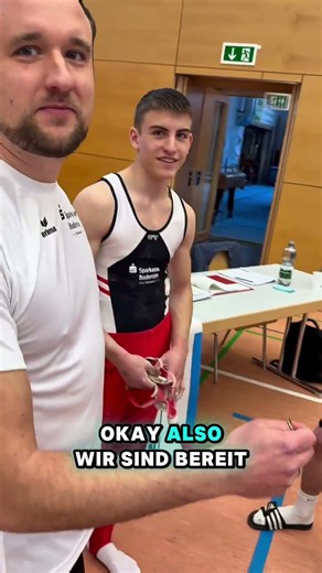 Who gets to do gymnastics? Coin toss?! 😳