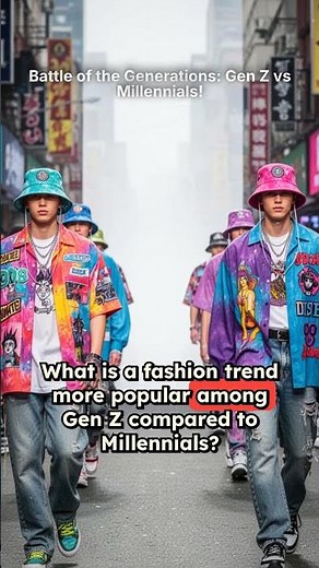 Battle of the Generations: Gen Z vs Millennials!