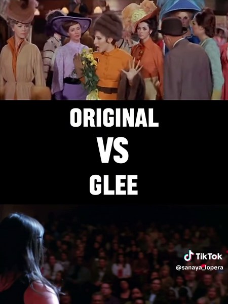 Comparing Original vs Glee Cover of Don't Rain On My Parade