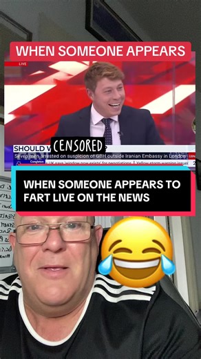 Live News Fart Moment on GB News