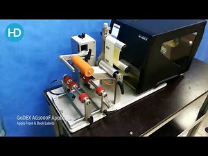 GoDEX AG1000F Label Applicator - Print & Apply in One Pass | HD Labels