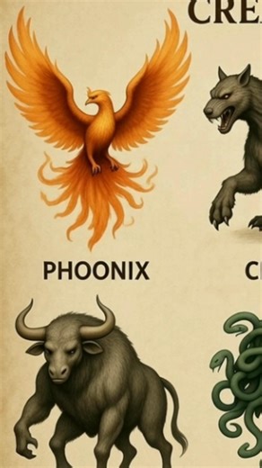 world mythological creatures phoenix#mythicalcreatures #shorts #mythology #phoenix #pegasus #edit