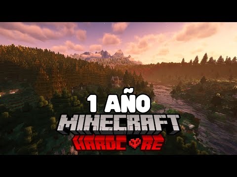 1 AÑO Atrapada en la Naturaleza Salvaje de Alaska en Minecraft Hardcore