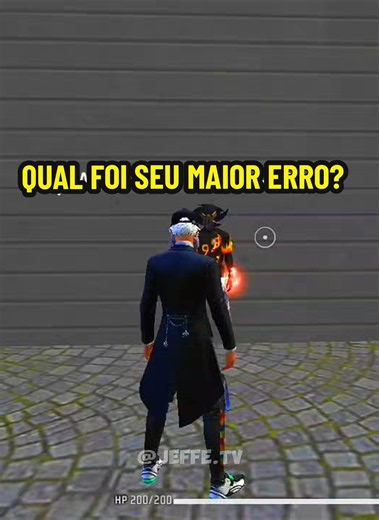 QUAL FOI SEU MAIOR ERRO? #freefire #garena #viral