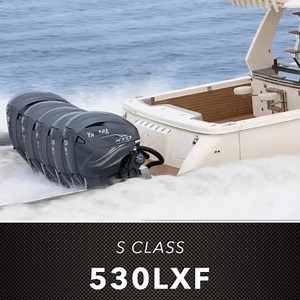 The 530LXF S-CLASS || A meticulously crafted cutting-edge model with the highest-performing dual Scout Stepped Hull Technology, paired with the finest sophisticated appointments and technologies. Our S-Class Denotes the most superior model for our customers. Available in luxury models 33’ and up. | Scout Boats