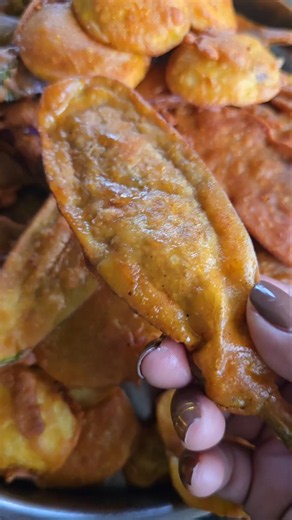 Eggplant Tempura Nepali Style #foodblogger #nepaliyumyumkitchen #cooking
