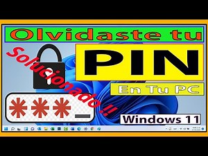 🥇🥇Olvide el PIN de mi pc Windows 11 - Solucionado!!🥇🥇