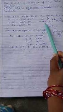 class-1 examples of real numbers how to find H.C.F of 100&60 by using Euclid's algorithm
