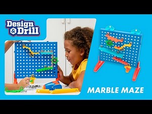 🌀 Build & Roll the Marble Maze! 🔧 Design & Drill® Fun for Kids ‪@EducationalInsights‬