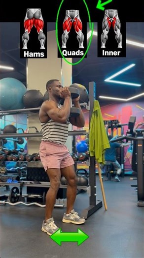 3 Leg Muscles You Can Build With Only Dumbbells 🔥.