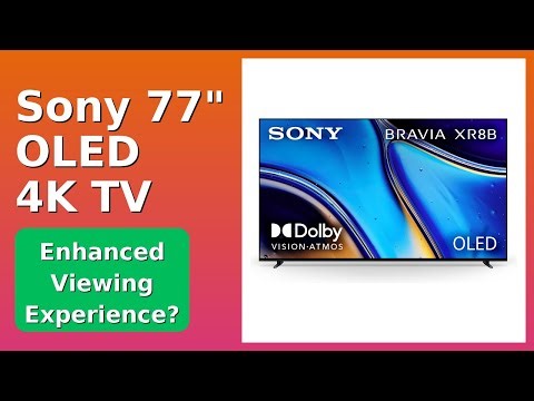 REVIEW (2025): Sony 77" OLED 4K TV. Features.