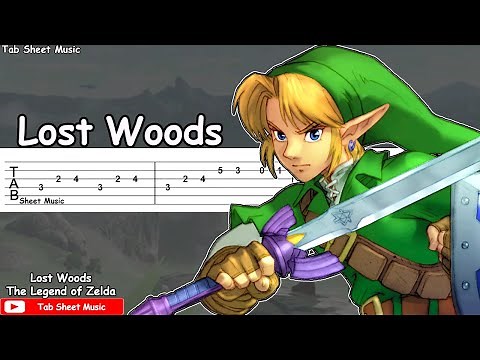 Lost Woods - The Legend of Zelda: Ocarina Of Time Guitar Tutorial