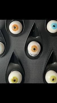 Edible Eyeball Coconut rum Jello Shots