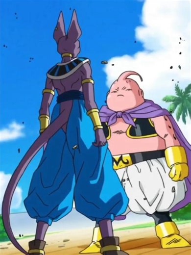 Buu makes beerus angry