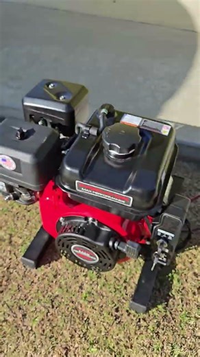 Starting Predator 224 with Added Electric Start.