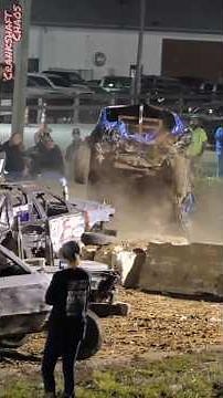 Pro stock full size class at the 2025 Fayette county fall cleanup derby #demolitionderby #motorsport