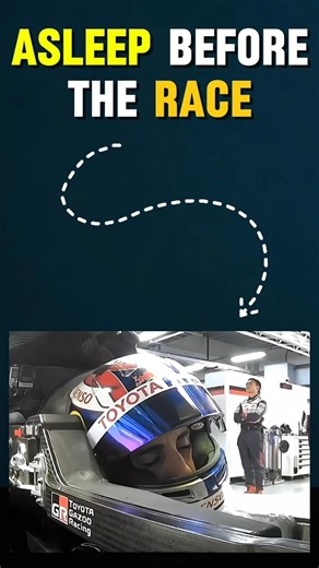 This Formula 1 Driver Fell Asleep Just Before the Race#carculture#automobile#f1#cars#viral#shots