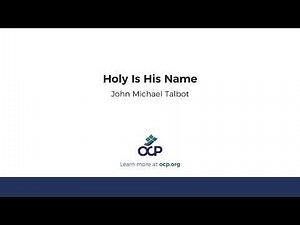 Holy Is His Name (Talbot)