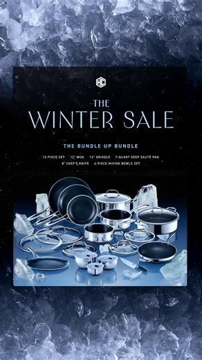 Last chance to lock in Winter Sale savings! Make 2026 the year you finally upgrade your kitchen with the original hybrid cookware built to last a lifetime. Trusted by Gordon Ramsay and 1,000,000 home chefs around the world, HexClad delivers stainless steel performance with nonstick ease. Backed by a Lifetime Warranty, it's the last cookware purchase you'll ever need to make. ✔️ Free US Shipping ✔️ 30-Day Returns ✔️ Lifetime Warranty ✔️ 55k 5-Star Reviews ✔️ Seen on Next Level Chef, Food Stars & 