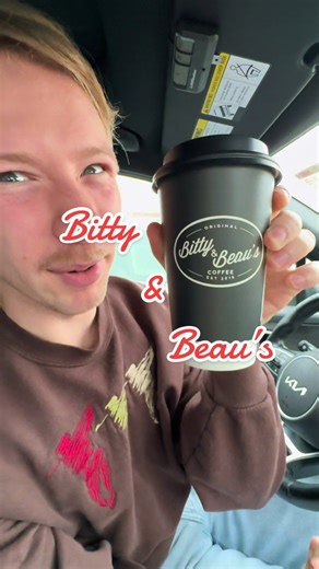 As seen on TV, guys?! @Bitty & Beau’s Coffee was awesome, stop by today!!🌰☕️🍵 #columbuscoffee #columbusmatcha #coffeesnob #bittyandbeaus #bittyandbeauscoffee