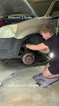 How To Do A Brake Pad & Disc Replacement on a Honda 2002-2006 (Honda CR-V)