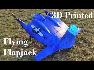 3D Printed XF5U "Flying Flapjack" - Flight Fest 2019
