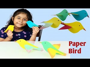 DIY Easy Paper Bird💖🕊️Paper Bird Tutorial #diy #cute