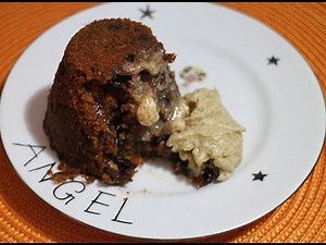 Quick Christmas Pudding with Brandy Butter Recipe