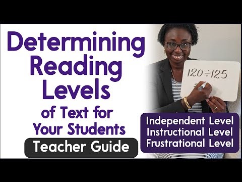Determining Reading Levels of Text for Your Students | Teacher Guide #sollyinfusion