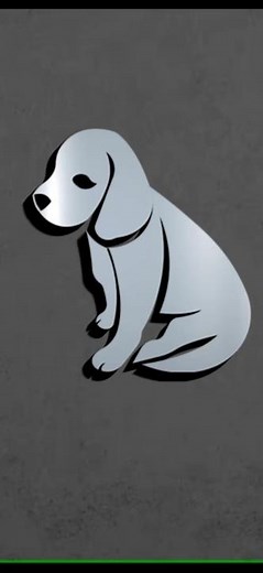 Dog logo design tutorial using Adobe illustrator #logo #dog