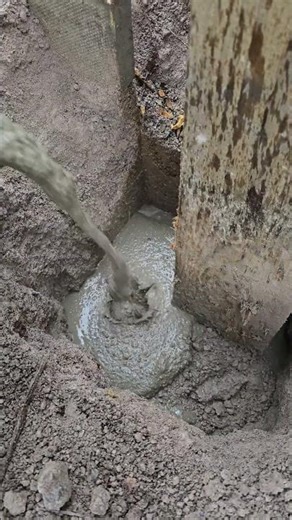 How to post mix like a pro.. #builders #fencing #landscaping