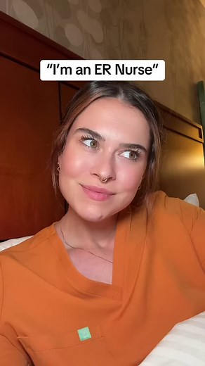 "I'm an ER Nurse." #reels - - - #ernurse #ernurselife #ernursesbelike #nurse #nurselife #nursehumor #nursecomedy #nursememe #nursememes #nursetok #nurseproblems #nurseprobs #ernursesoftiktok #ernursehumor | ScrubHacks