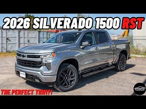 2026 CHEVROLET SILVERADO 1500 RST! | *Full Walkaround Review* | The PERFECT Trim?!