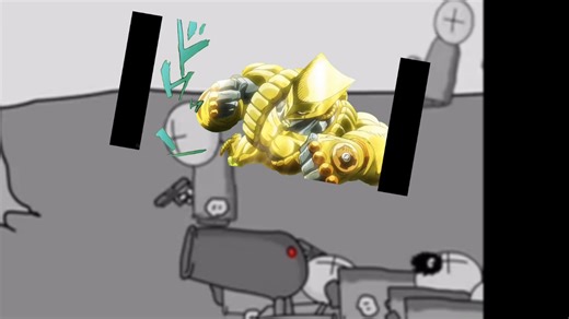 暴力迪吧搞笑配音01：邪恶老头欺负有志青年汉克，汉克不得以下使用虫箭觉醒替身砸瓦鲁多反击😭