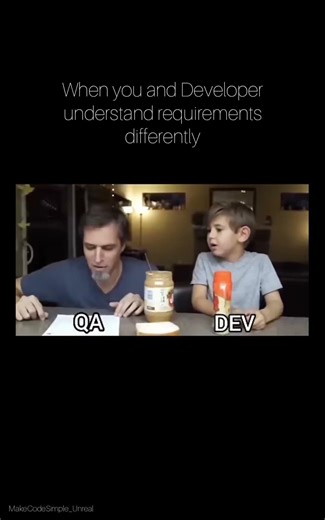 Requirement Analysis QA vs Developer | #qa #coding #developers