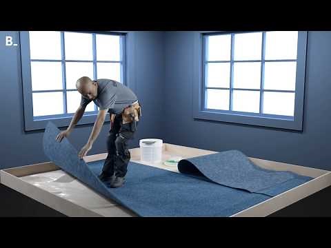 Instalação Carpete Agulhado