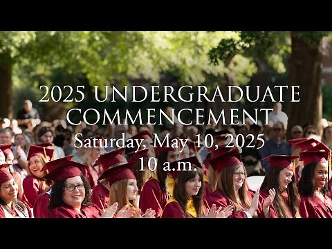 Meredith College 2025 Undergraduate Commencement Ceremony