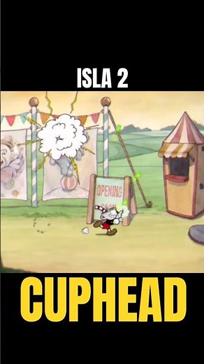 CUPHEAD nivel run and gun | Isla 2