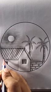 6.4M views · 35K reactions | #beautiful #Nature #in #circle #art #drawingchallenge #reels #shortsviral #easydrawing | Rongdhonu Art and Drawing | Facebook