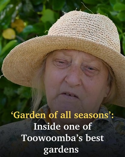 🪴 Jay and John Newman's exhibition garden is simply magical, growing everything from trees, vegetables to flowers. See the full video here 👉 https://bit.ly/3I2Nsah | The Chronicle