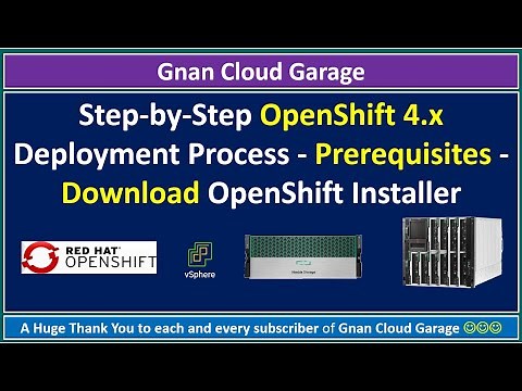 Step-by-Step OpenShift 4.x Deployment Process - Prerequisites – Download OpenShift Installer