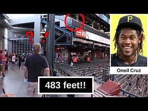 Oneil Cruz hit the LONGEST HOME RUN you will EVER SEE at Chase Field