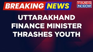 Breaking News: CCTV Footage Shows Uttarakhand Minister Allegedly Engaging In an Altercation With Man