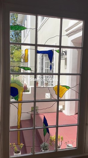 DIY Stained Glass Window Tutorial