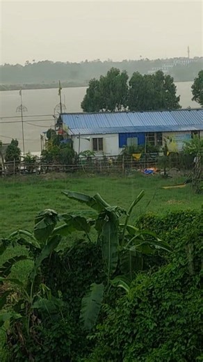 Ki Darun Weather Mayapur E Uff ❤️😀❤️ #rainydays #river #fbreels #reels #viralvideo #shorts #Romantic #highlight | Sunny Roy