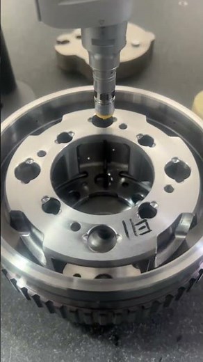 CMM Inspection | Deep Hole Measurement with Extended Probe 🎯